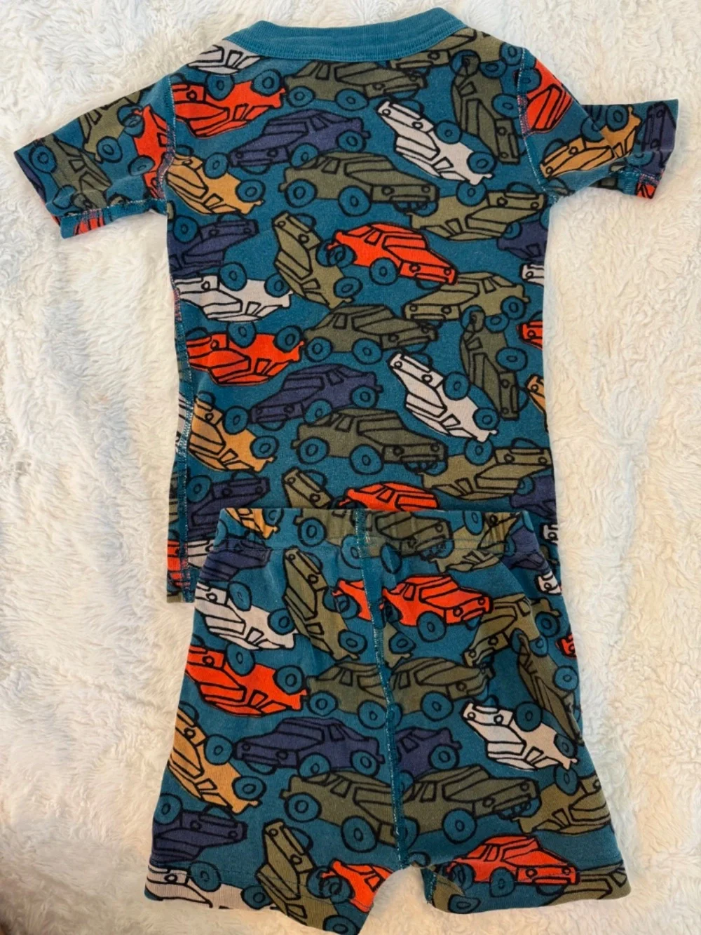 Hanna Anderson boy car pajamas